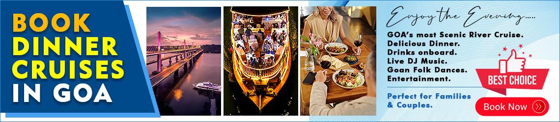 Book Best Dinner Cruise in Goa for Family and Couples