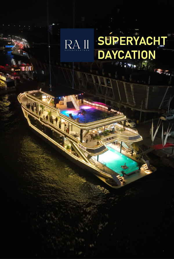 Superyacht Daycation on RA11 in Goa